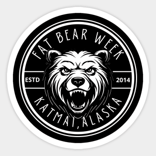 Fat Bear Week-adventure-Bear Lover Sticker